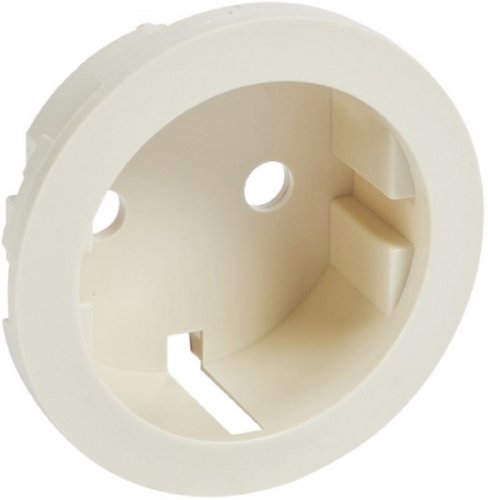 Лицевая панель Legrand Celiane для 1-м. розетки 220В слоновая кость картинка